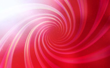 Işık kırmızı vektör düzen kozmik yıldız ile.