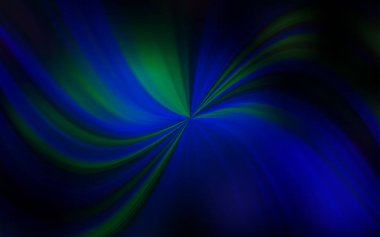 Koyu mavi vektör parlak soyut arkaplan.