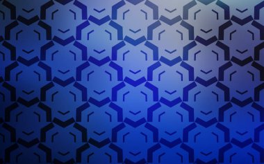 Çizgileri olan koyu mavi vektör şablonu.