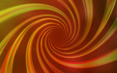 Turuncu vektör doku ile Samanyolu yıldız ışık.