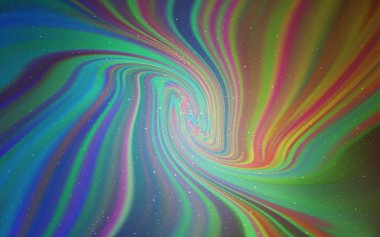 Açık mavi, Samanyolu yıldızlarıyla sarı vektör dokusu.