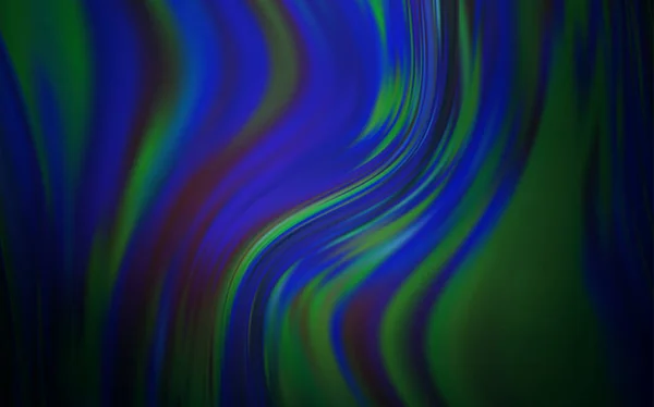 Dark BLUE vector difuminado brillo fondo abstracto. — Archivo Imágenes Vectoriales