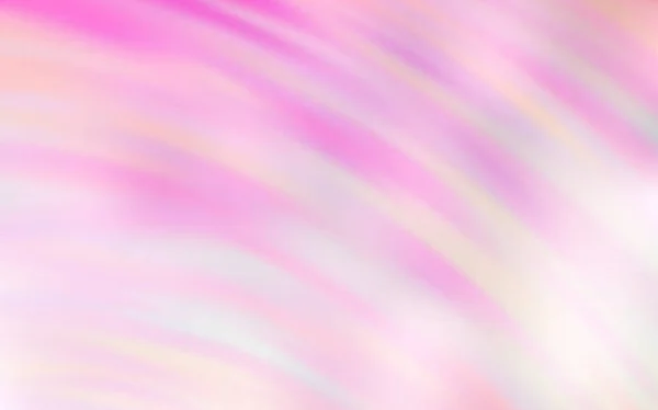 Ανοιχτό ροζ, κίτρινο διάνυσμα φόντο με λυγισμένες γραμμές. — Διανυσματικό Αρχείο