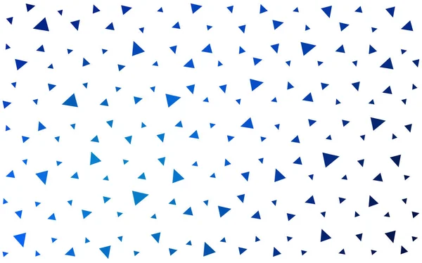 Luz BLUE vetor gradiente triângulos textura . — Vetor de Stock