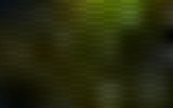 Gabarit vectoriel vert foncé, jaune avec bâtons répétés. — Image vectorielle