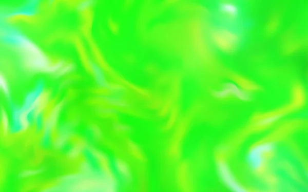 Vecteur vert clair fond flou. — Image vectorielle