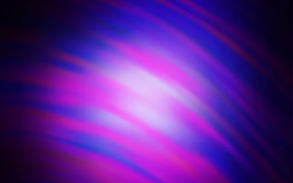 Modèle vectoriel violet foncé avec des lignes courbées. — Image vectorielle