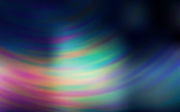 Bleu foncé, motif flou vectoriel rouge . — Image vectorielle