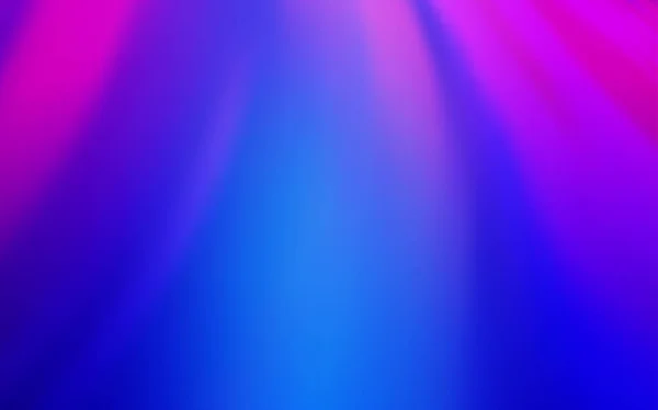 Licht roze, blauw vector wazig lichte textuur. — Stockvector