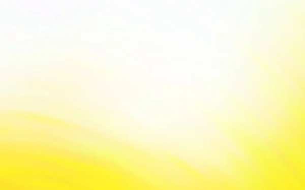 曲げ線で明るい黄色のベクトル背景. — ストックベクタ