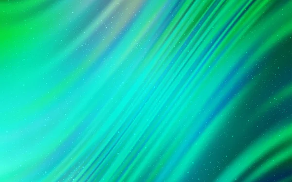 天文学的な星とライトグリーンベクトル背景. — ストックベクタ