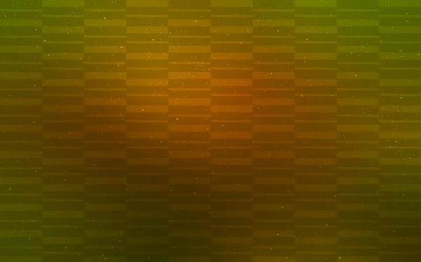 Vert foncé, motif vectoriel jaune avec des lignes pointues . — Image vectorielle