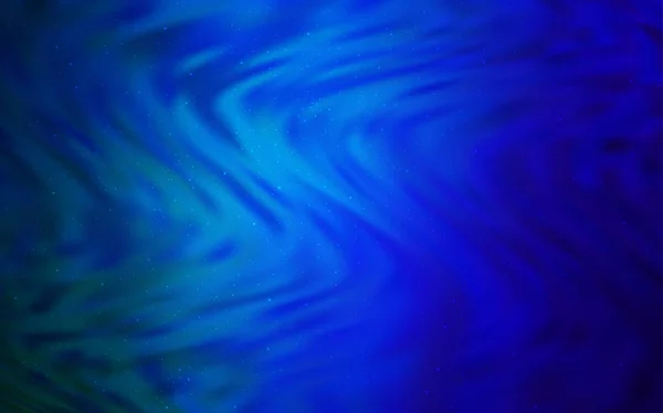 Σκούρο μπλε Διάνυσμα φόντο με αστέρια του γαλαξία. — Διανυσματικό Αρχείο
