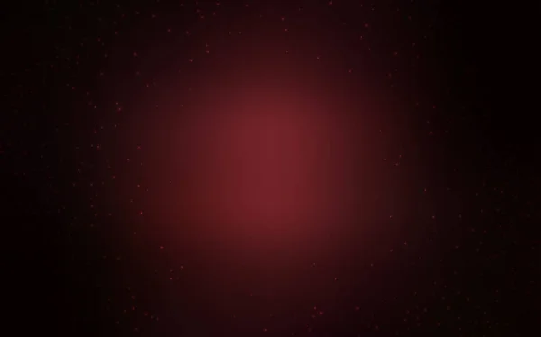 Mise en page vectorielle rouge foncé avec étoiles cosmiques . — Image vectorielle