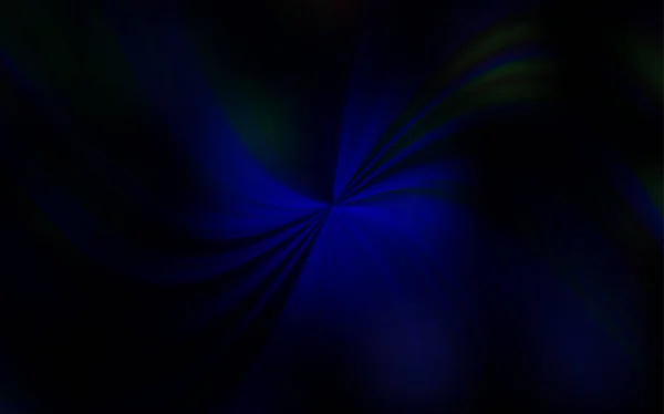 Donker blauw vector wazig en gekleurd patroon. — Stockvector