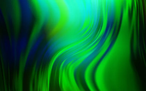 Bleu clair, Vecteur vert fond de flou coloré. — Image vectorielle