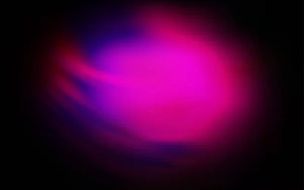 Dunkelrosa Vektor verschwommener Glanz abstrakter Hintergrund. — Stockvektor