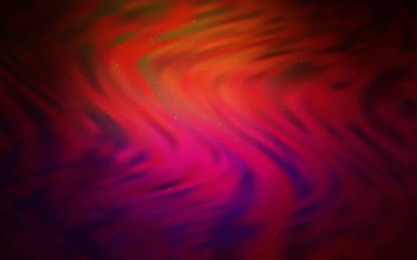 Σκούρο κόκκινο διάνυσμα μοτίβο με νυχτερινό ουρανό αστεριών. — Διανυσματικό Αρχείο