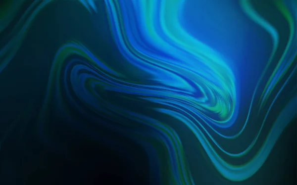 Dark BLUE vecteur flou briller fond abstrait. — Image vectorielle