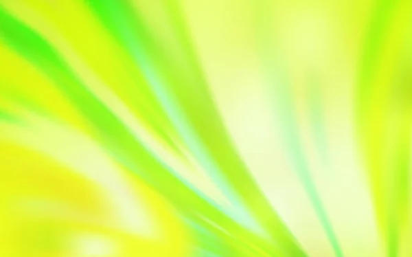 Verde claro, vector amarillo diseño abstracto brillante . — Vector de stock