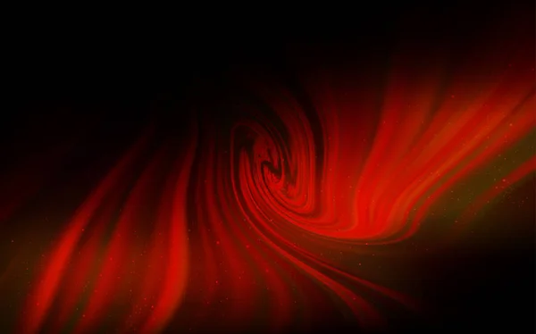 Donker rode vector lay-out met kosmische sterren. — Stockvector