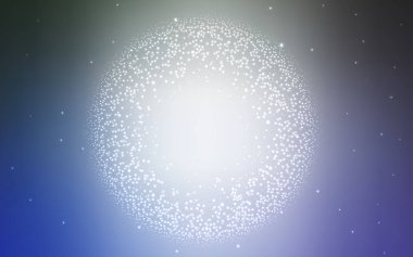 Astronomik yıldızlar ile açık mavi vektör arka plan.