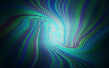 Koyu mavi vektör doku ile Samanyolu yıldız.