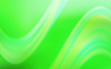 Gece gökyüzü desenle ışık yeşil vektör yıldız.