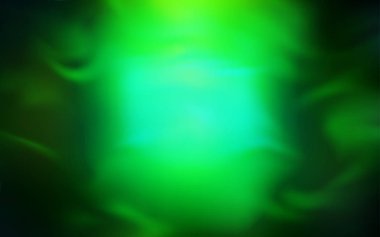 Koyu yeşil vektör renkli bulanık arkaplan.