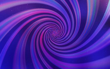 Işık mor, pembe vektör desen gece gökyüzü ile yıldız.