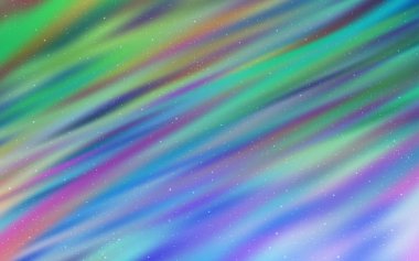 Hafif mavi vektör şablon alan yıldız.