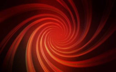 Uzay yıldızları ile Koyu Turuncu vektör şablonu.