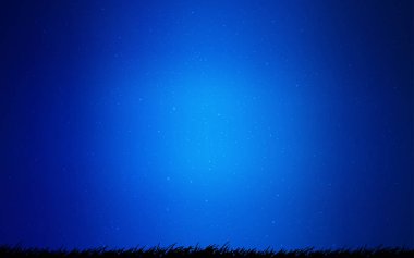 Koyu mavi vektör arka plan astronomi yıldız ile.