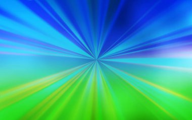 Açık Mavi, Yeşil vektör soyut düzeni.