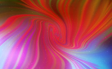 Açık Mavi, Samanyolu yıldızile kırmızı vektör doku.