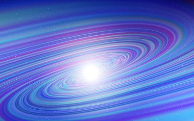 Gökada yıldız ışık mavi vektör arka plan.