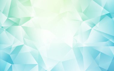 Işık Mavisi vektörü soyut mozaik deseni.