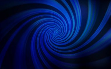 Koyu mavi vektör arka plan gökada yıldız ile.