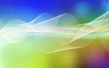 Açık Çok renkli vektör bulanık parlak şablon.