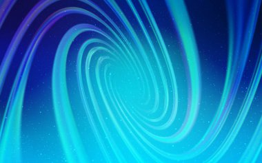 Açık Pembe, Kozmik yıldızlarla mavi vektör düzeni.