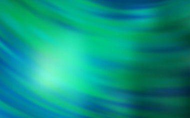 Wry çizgileri ile Açık Yeşil vektör arkaplanı.