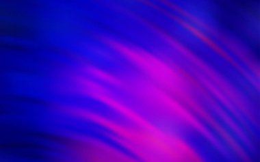 Açık Pembe, wry hatları ile Mavi vektör fon.