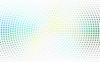 Çember şekilli hafif BLUE vektör düzeni.