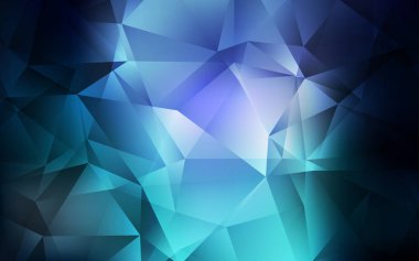 Koyu Pembe, Mavi vektör düşük poli doku.