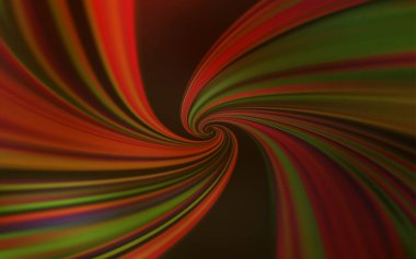 Koyu Kırmızı, Kavisli çizgilerle sarı vektör düzeni.