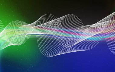 Açık Mavi, yeşil vektör soyut arkaplan.