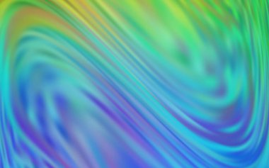 Açık Mavi ve Yeşil vektör soyut parlaklığı bulanıklaştırdı.