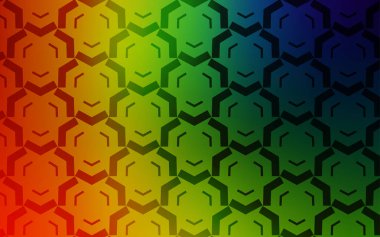 Eğri çizgileri olan koyu renkli vektör deseni.