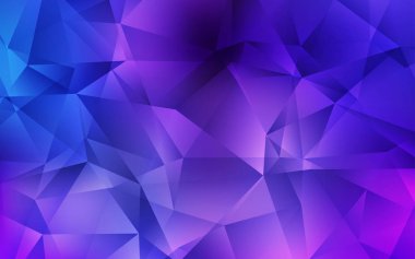 Açık Mavi, Kırmızı vektör parlayan üçgen zemin.