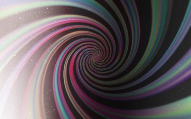 Gökada yıldızları ile açık Gri vektör arka planı.